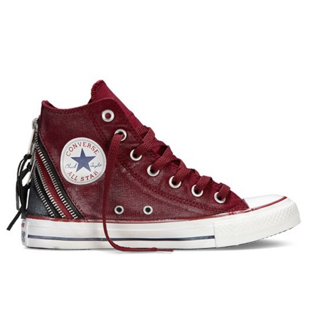 CONVERSE Chucks All Star Tri ZIP metallic Oxheart